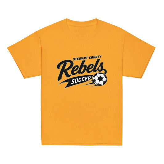 Classic | Youth T Shirt | Stewart County Soccer | Rebels Logo