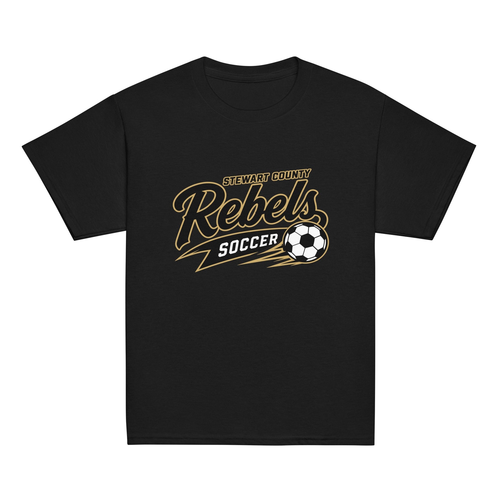 Classic | Youth T Shirt | Stewart County Soccer | Rebels Logo