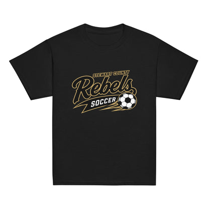Classic | Youth T Shirt | Stewart County Soccer | Rebels Logo