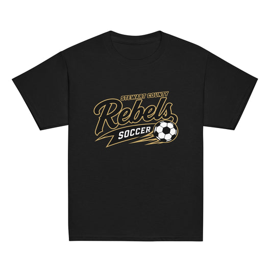 Classic | Youth T Shirt | Stewart County Soccer | Rebels Logo