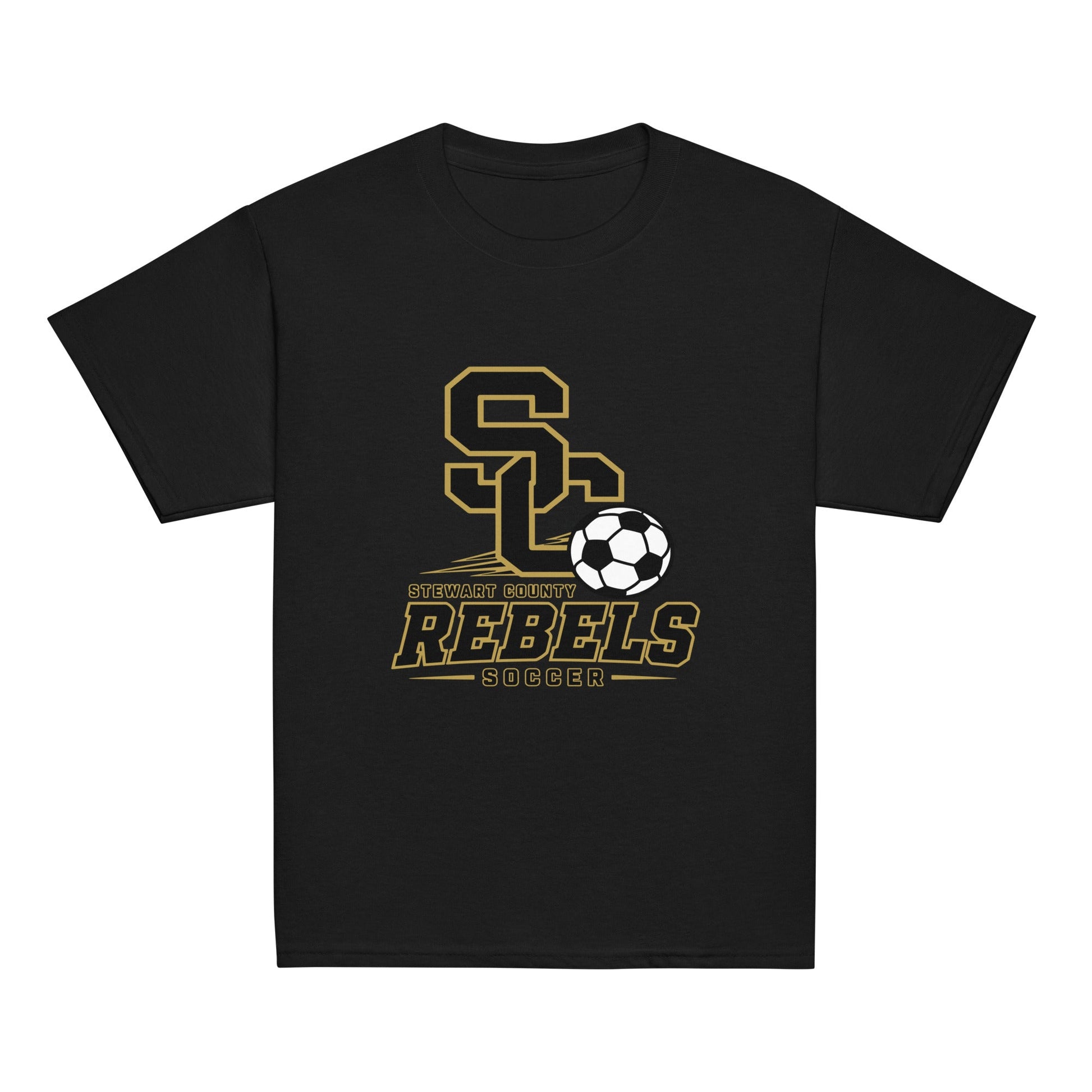 Classic | Youth T Shirt | Stewart County Soccer | Vanguard Logo