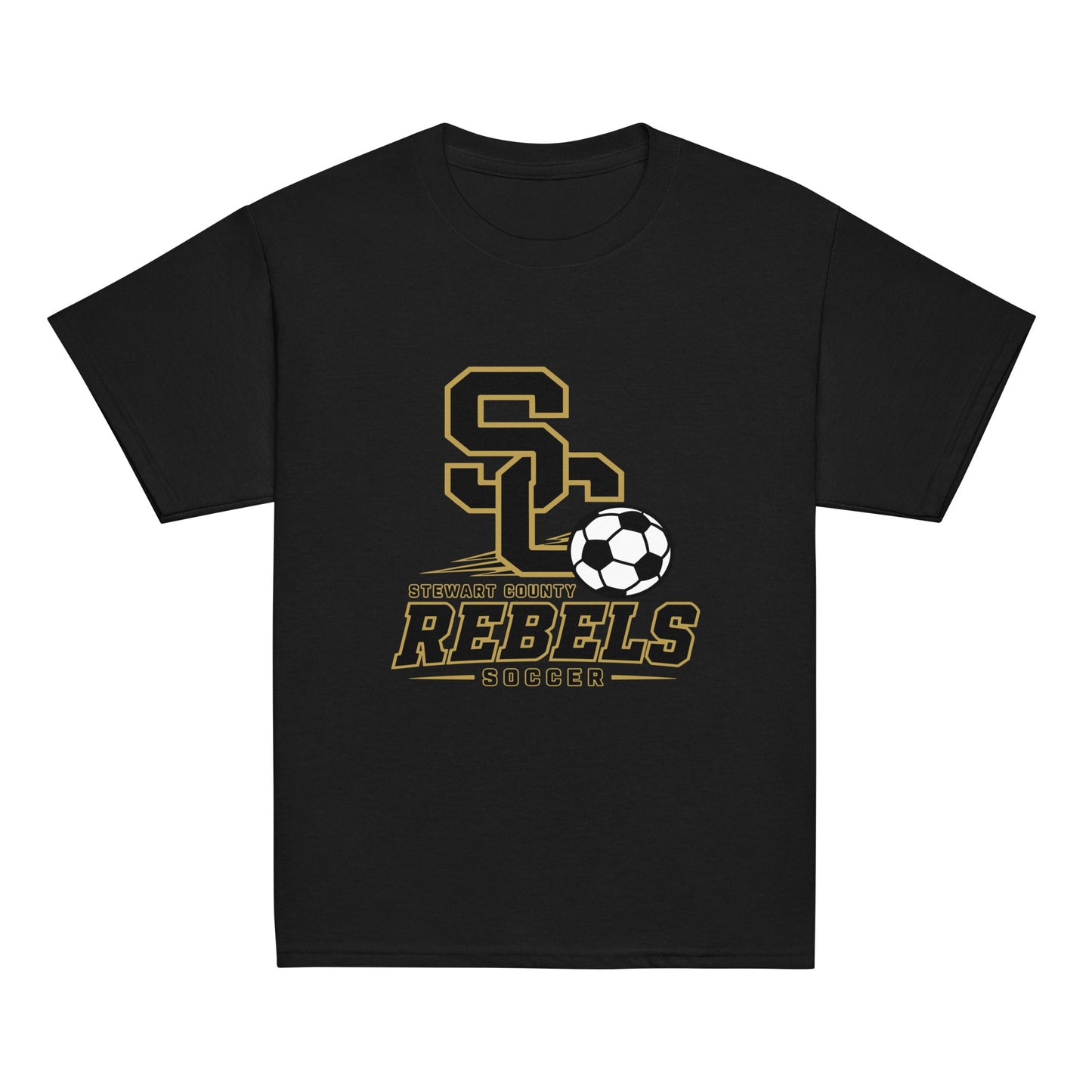 Classic | Youth T Shirt | Stewart County Soccer | Vanguard Logo