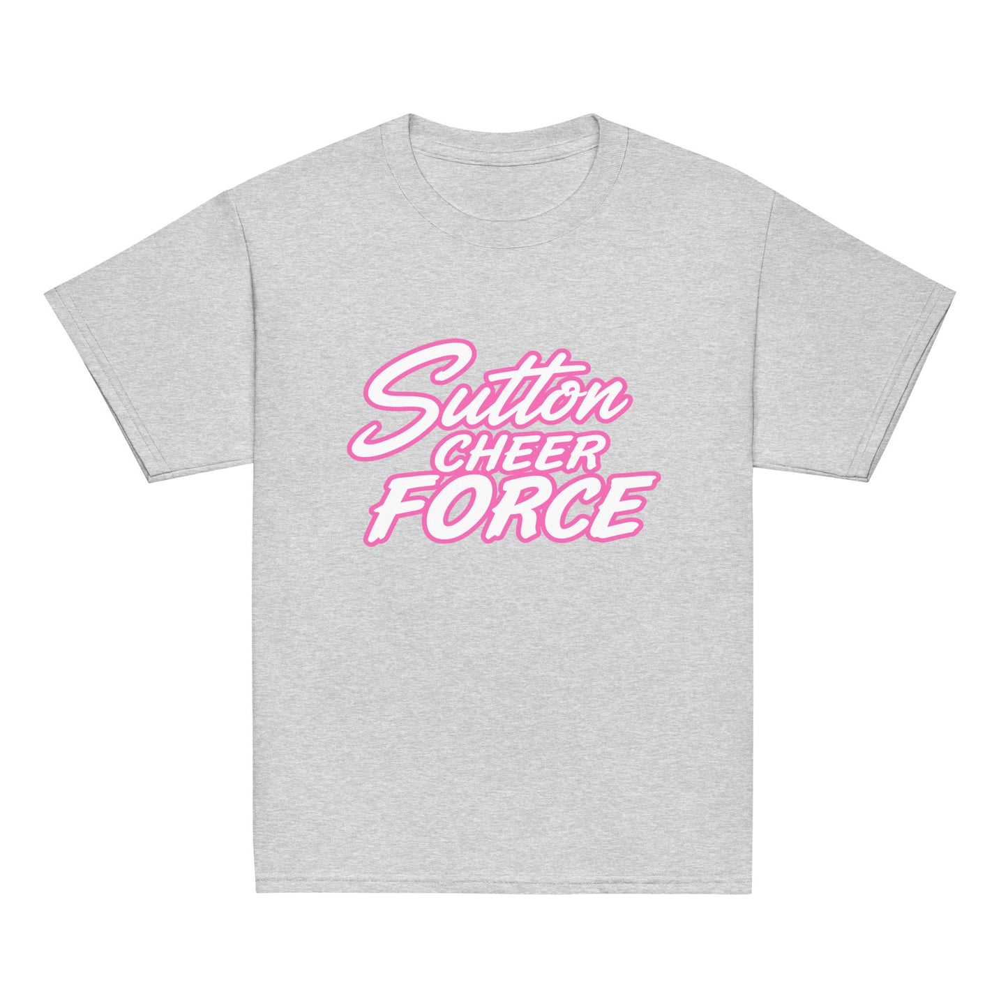 Classic | Youth T Shirt | Sutton Cheer Force | Script Logo