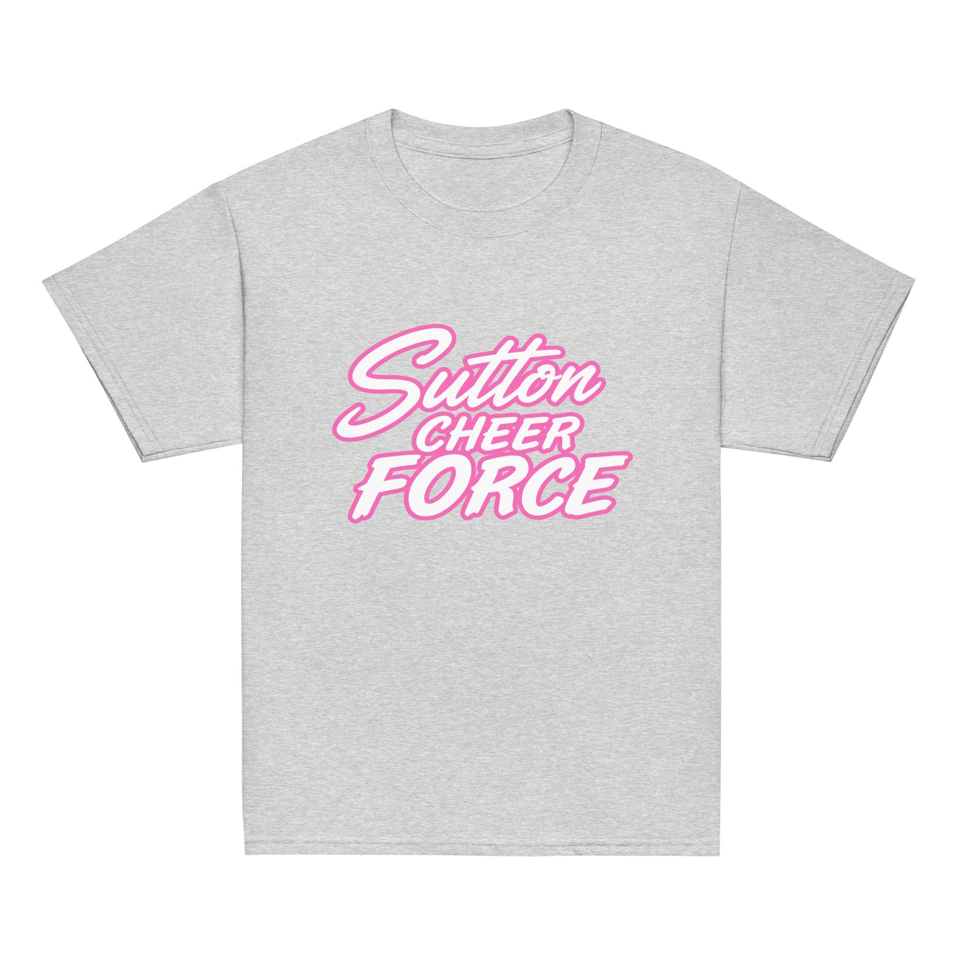 Classic | Youth T Shirt | Sutton Cheer Force | Script Logo