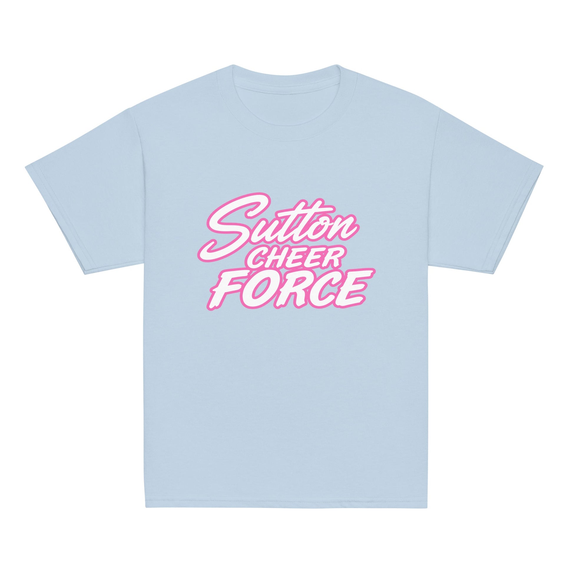 Classic | Youth T Shirt | Sutton Cheer Force | Script Logo