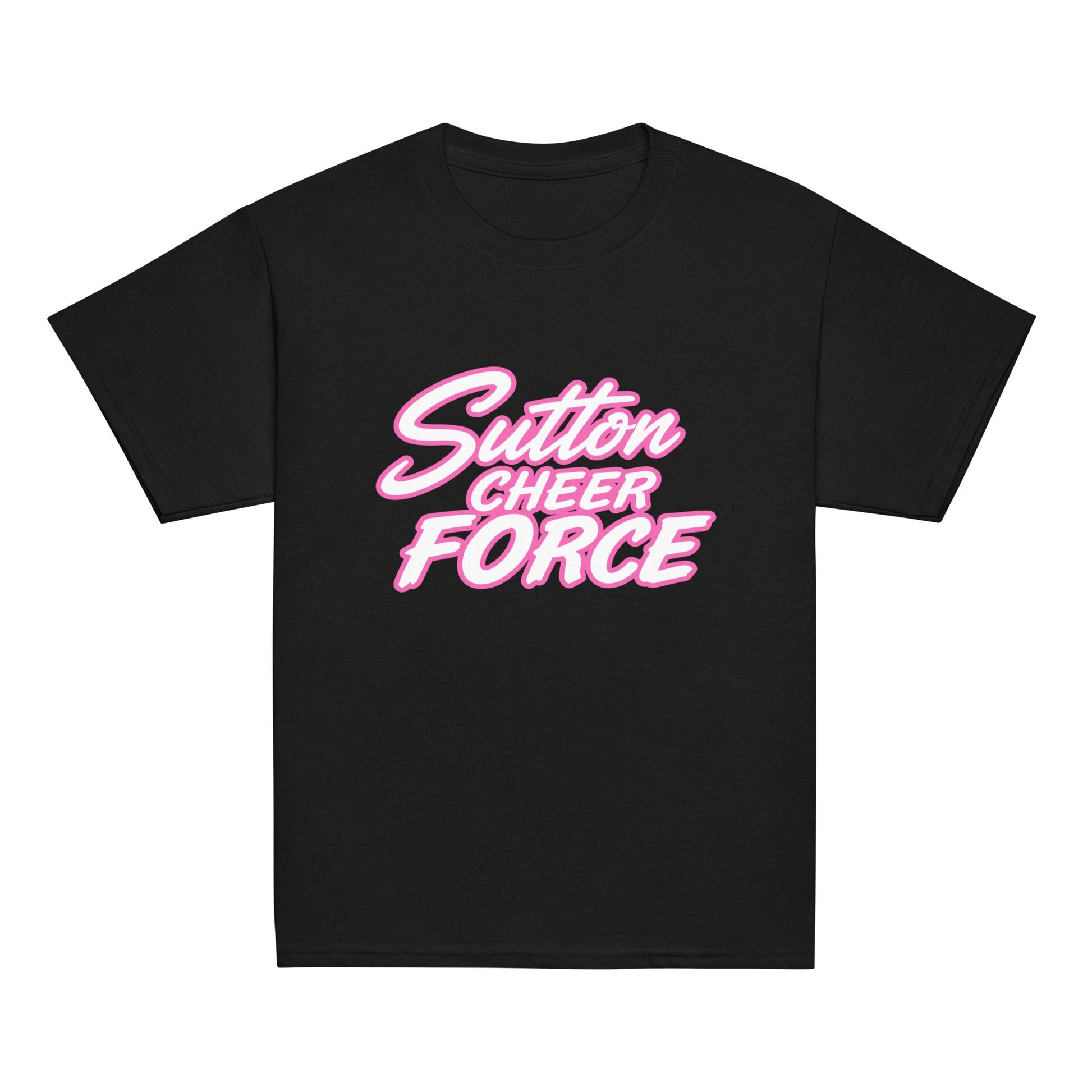 Classic | Youth T Shirt | Sutton Cheer Force | Script Logo