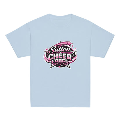 Classic | Youth T Shirt | Sutton Cheer Force | Shooting Star Logo