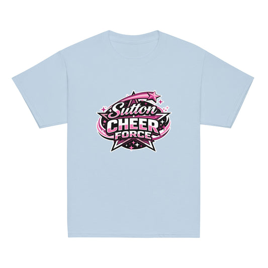 Classic | Youth T Shirt | Sutton Cheer Force | Shooting Star Logo