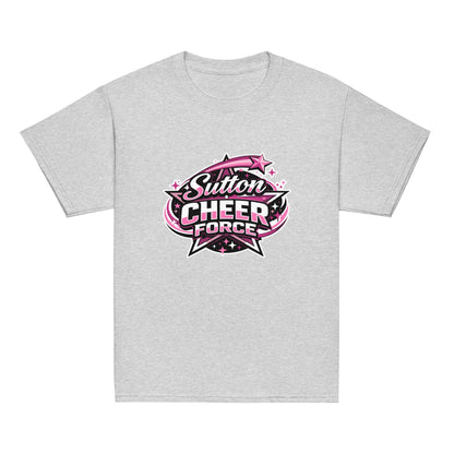 Classic | Youth T Shirt | Sutton Cheer Force | Shooting Star Logo