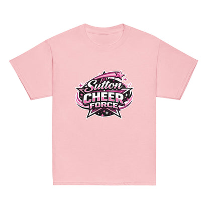 Classic | Youth T Shirt | Sutton Cheer Force | Shooting Star Logo