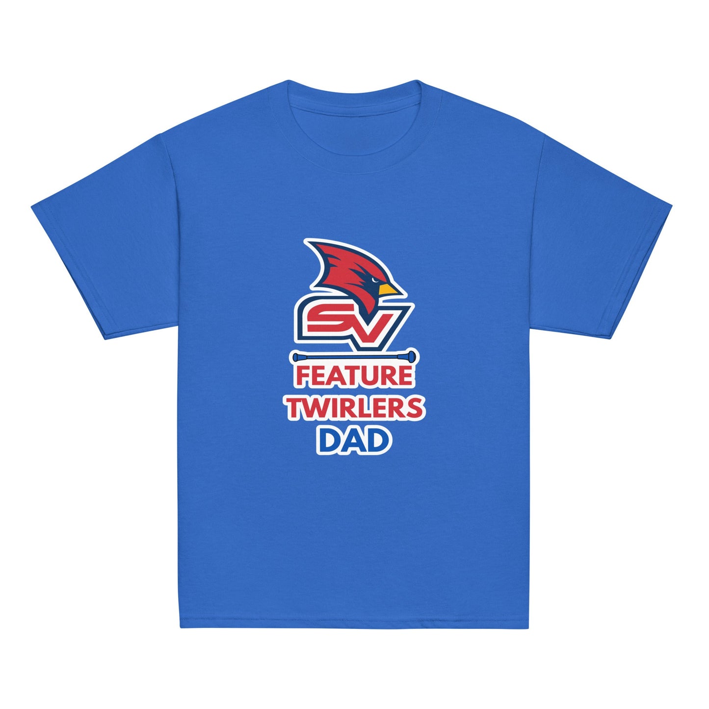 Classic | Youth T Shirt | SVSU Feature twirlers | Dad Logo