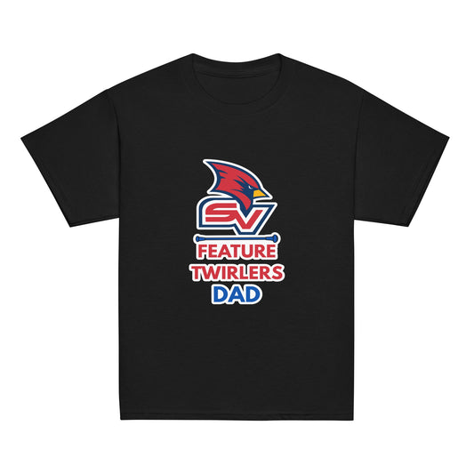 Classic | Youth T Shirt | SVSU Feature twirlers | Dad Logo