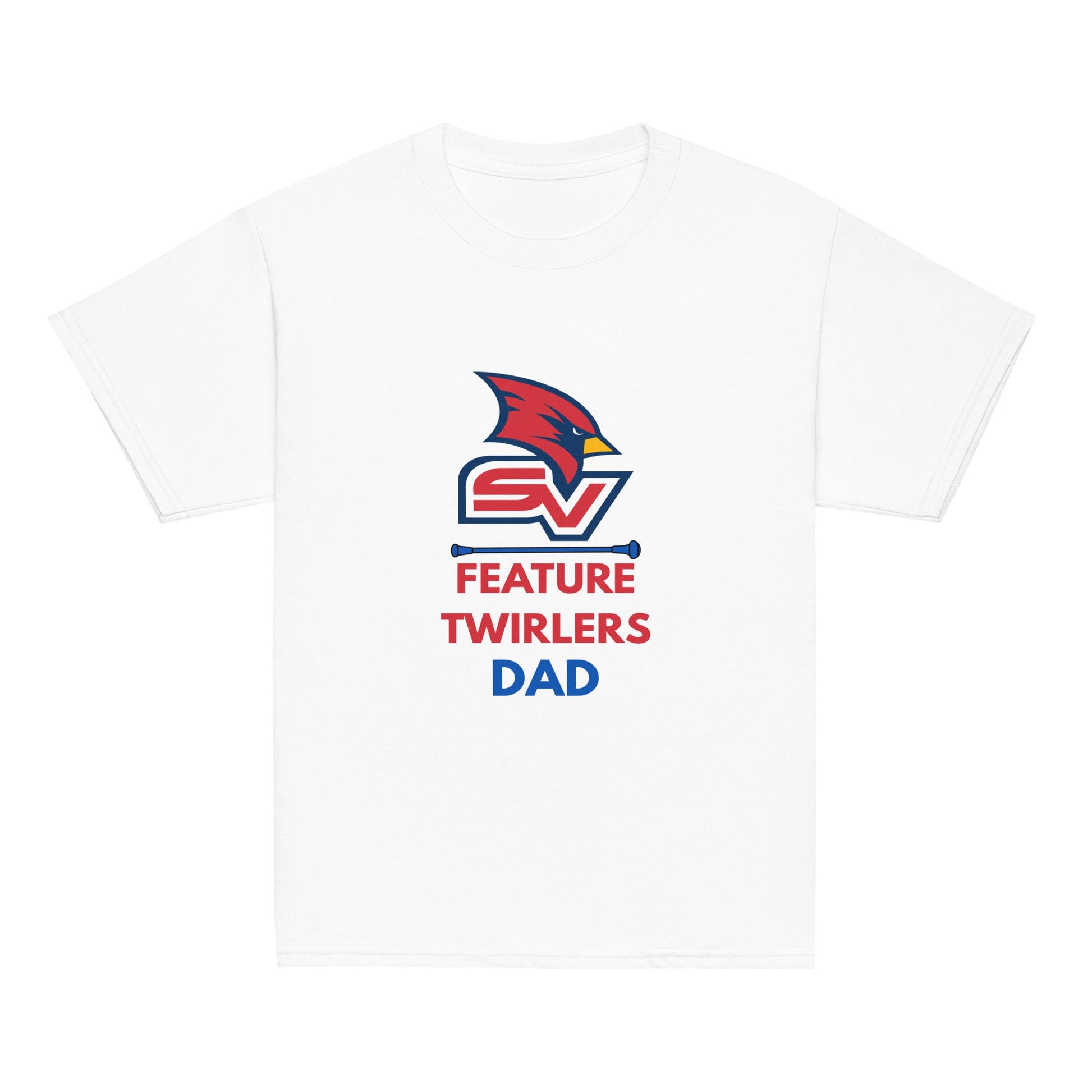 Classic | Youth T Shirt | SVSU Feature twirlers | Dad Logo