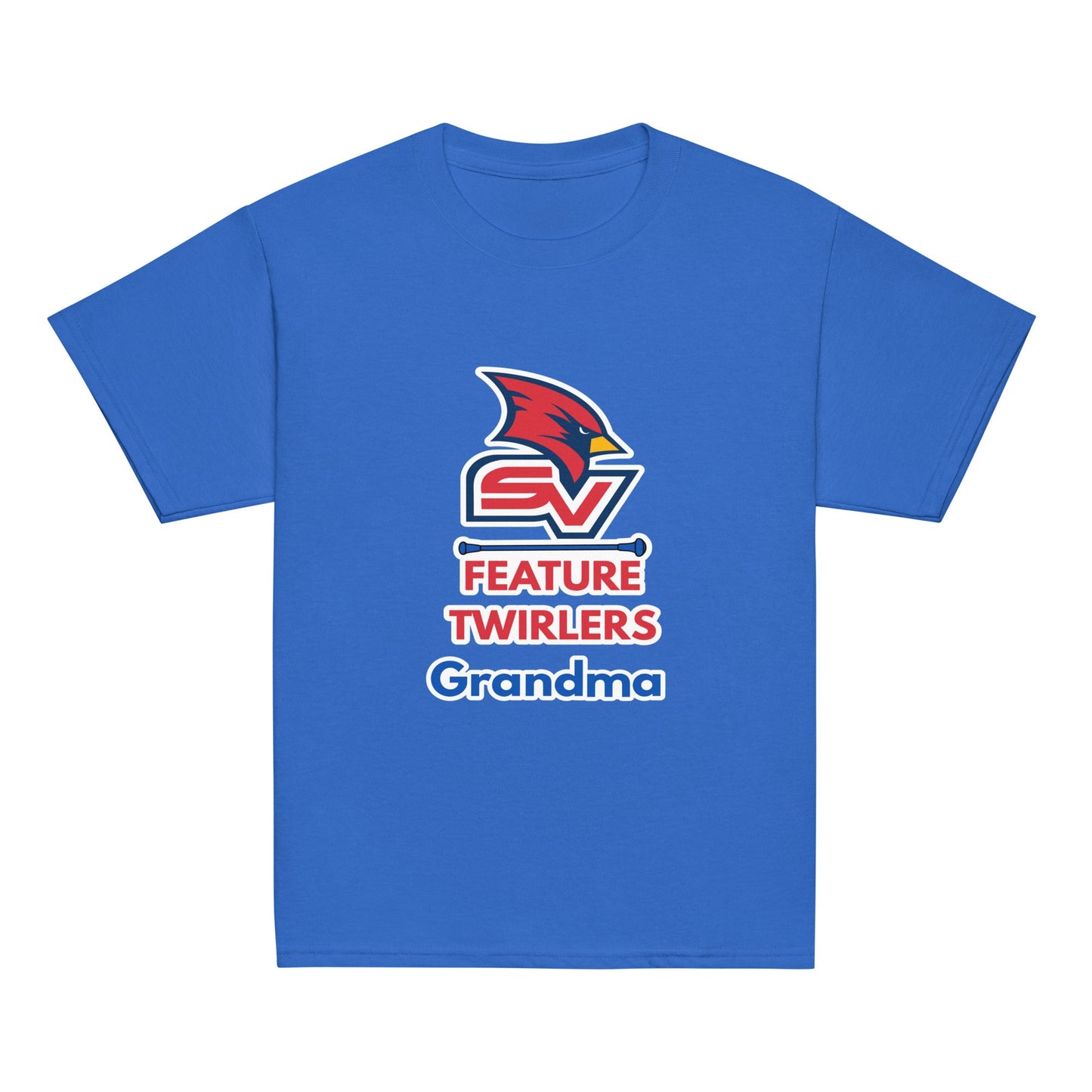 Classic | Youth T Shirt | SVSU Feature twirlers | Grandma Logo