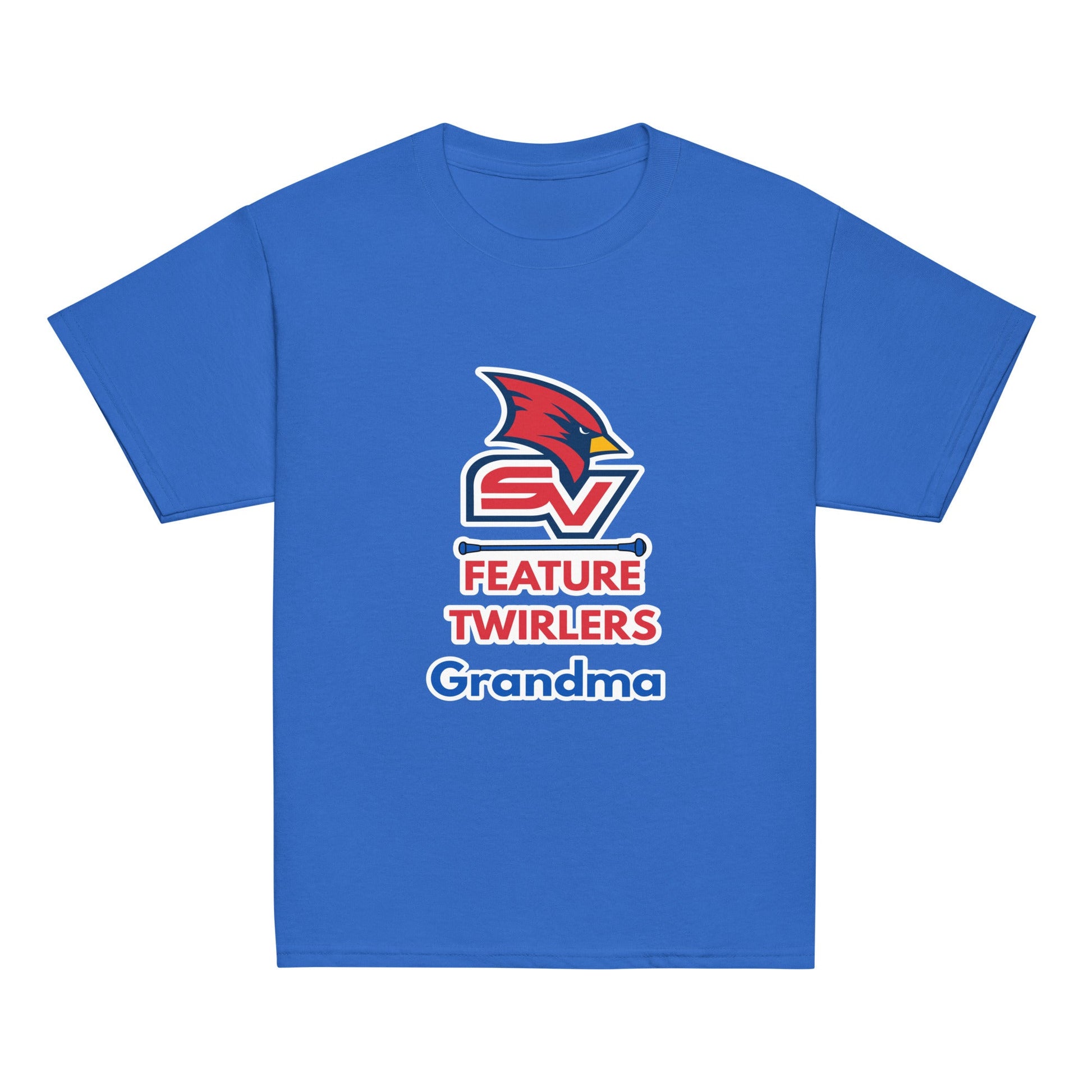 Classic | Youth T Shirt | SVSU Feature twirlers | Grandma Logo