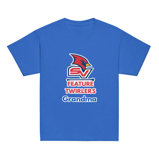 Classic | Youth T Shirt | SVSU Feature twirlers | Grandma Logo