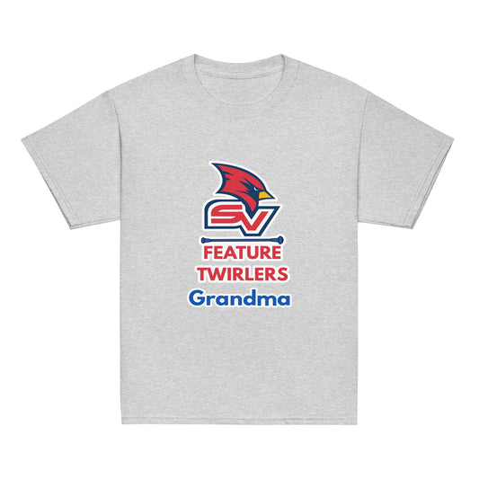 Classic | Youth T Shirt | SVSU Feature twirlers | Grandma Logo