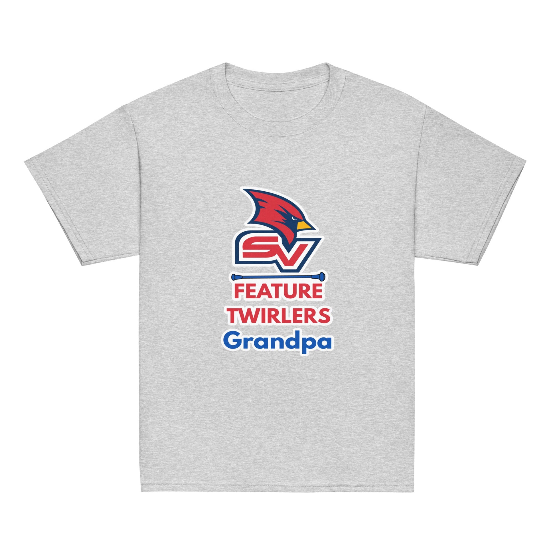 Classic | Youth T Shirt | SVSU Feature twirlers | Grandpa Logo