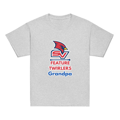 Classic | Youth T Shirt | SVSU Feature twirlers | Grandpa Logo