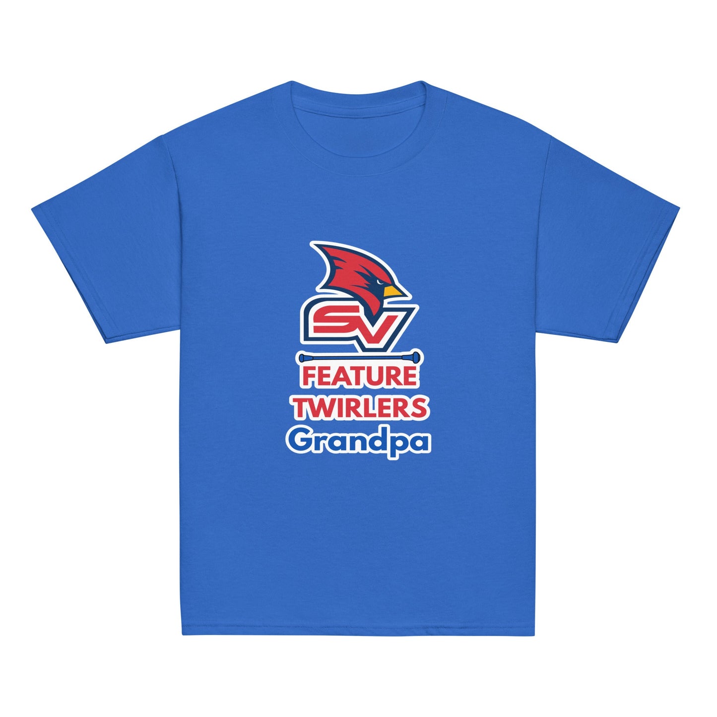 Classic | Youth T Shirt | SVSU Feature twirlers | Grandpa Logo