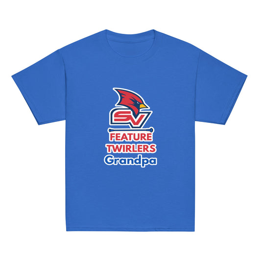 Classic | Youth T Shirt | SVSU Feature twirlers | Grandpa Logo