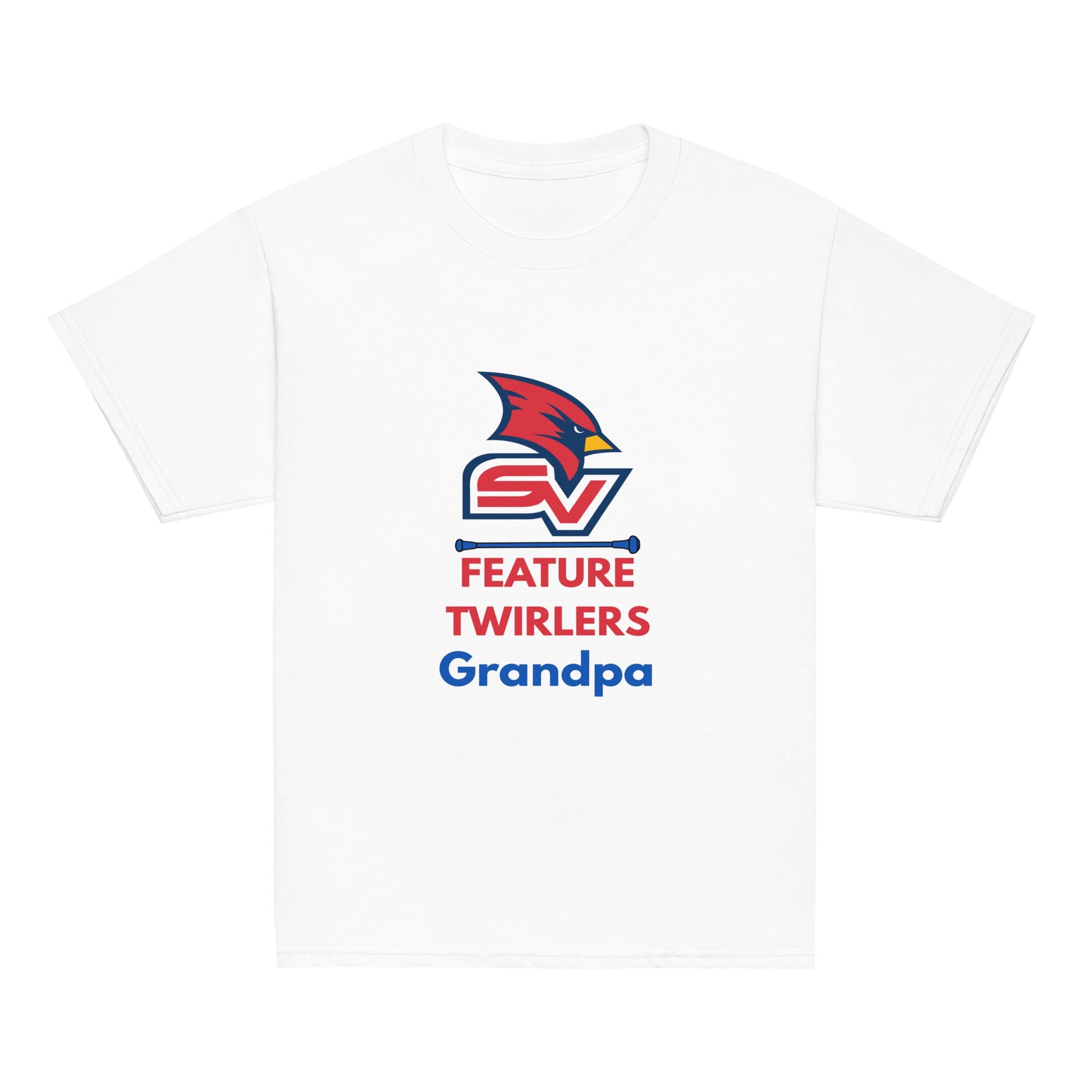 Classic | Youth T Shirt | SVSU Feature twirlers | Grandpa Logo