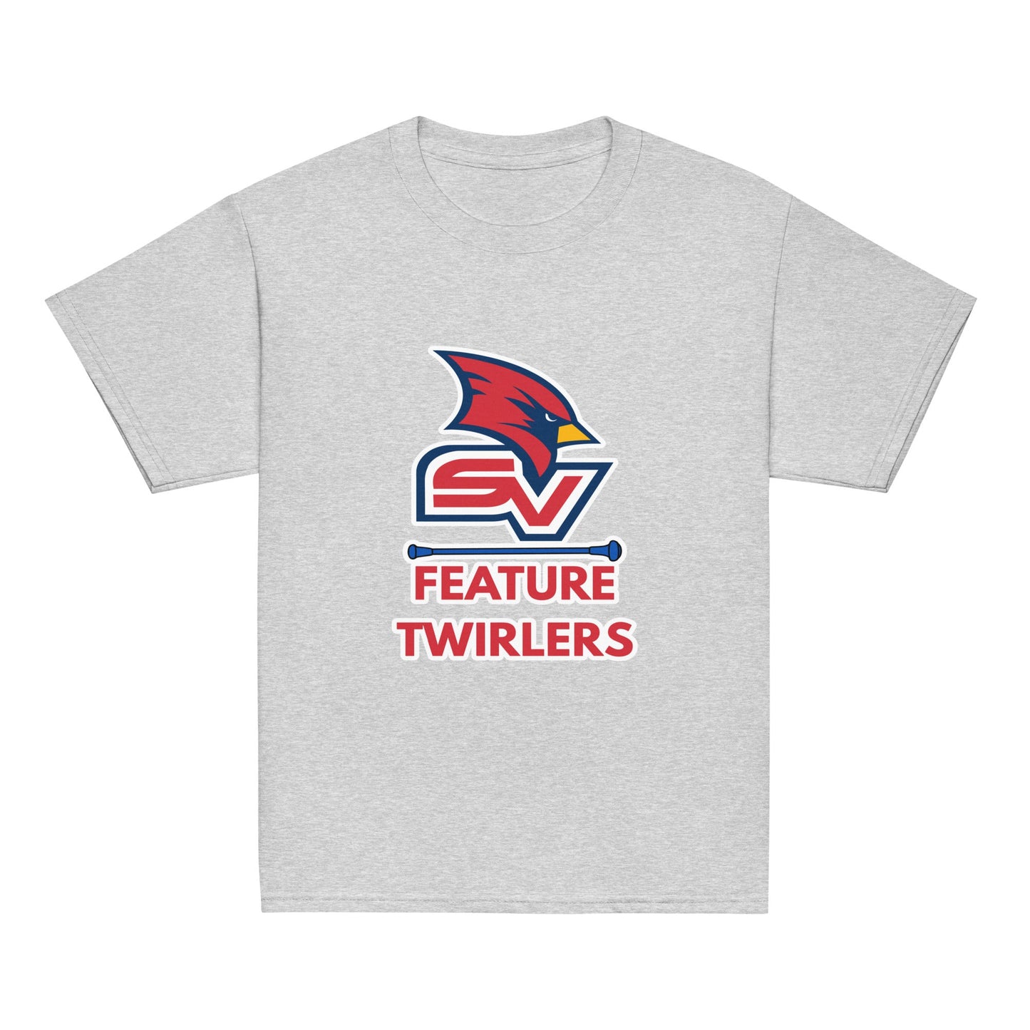 Classic | Youth T Shirt | SVSU Feature twirlers | Icon Logo
