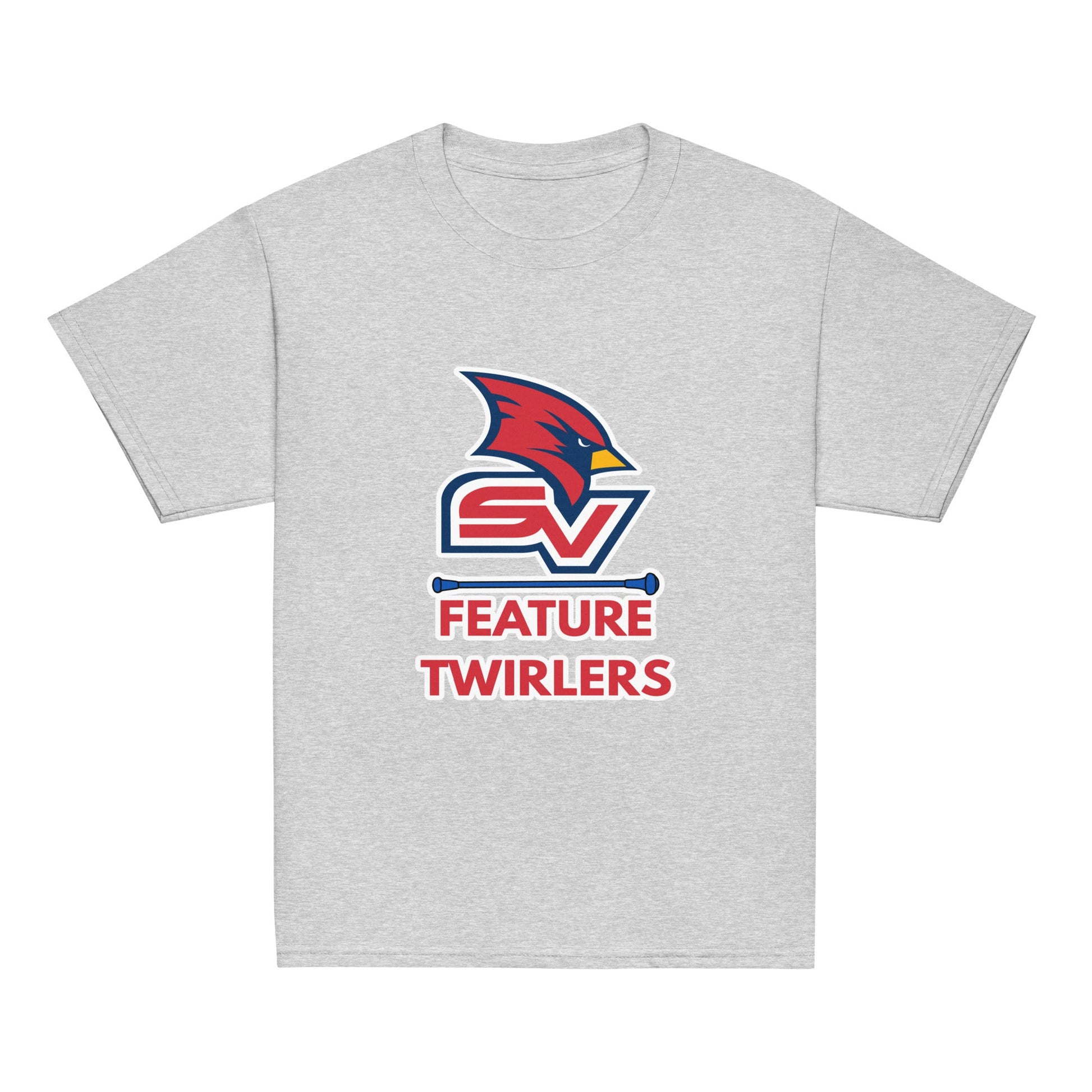 Classic | Youth T Shirt | SVSU Feature twirlers | Icon Logo