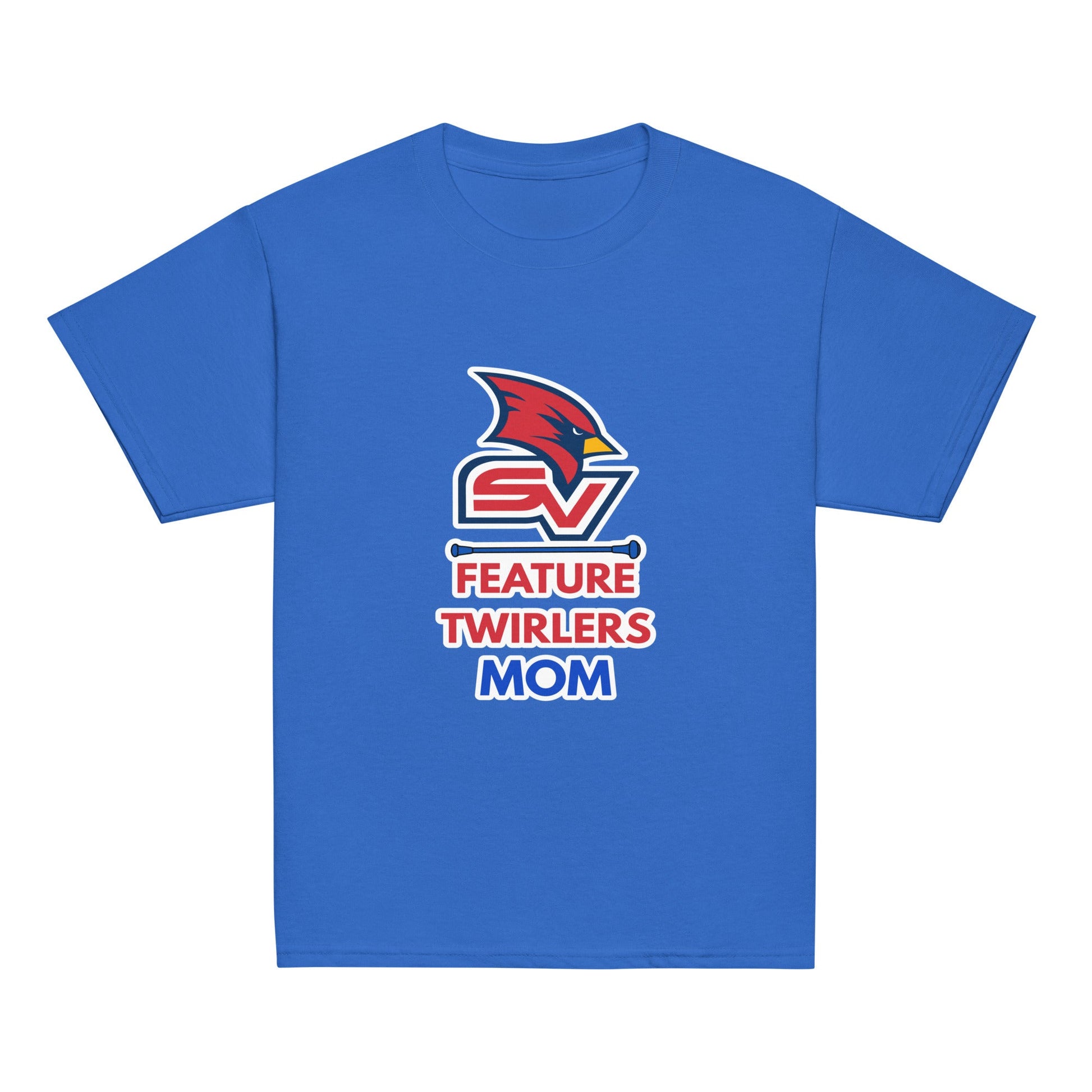 Classic | Youth T Shirt | SVSU Feature twirlers | Mom Logo