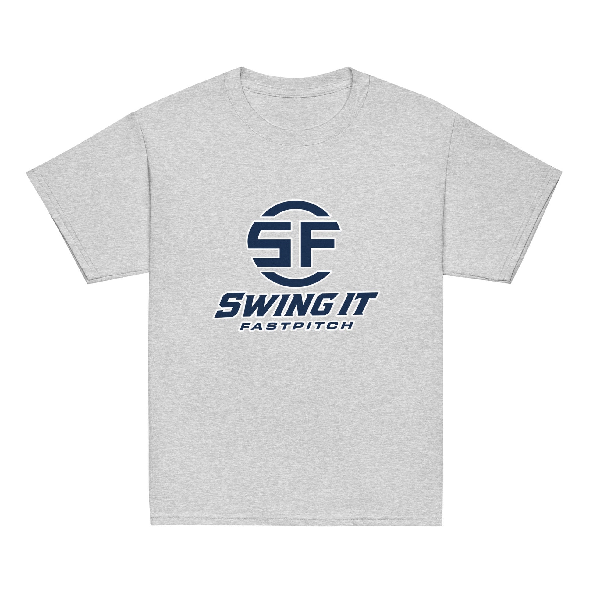 Classic | Youth T Shirt | Swing It Fastpitch | Crest Logo