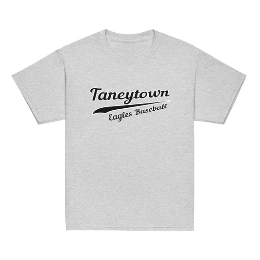 Classic | Youth T Shirt | Taneytown Eagles Baseball | Script Logo