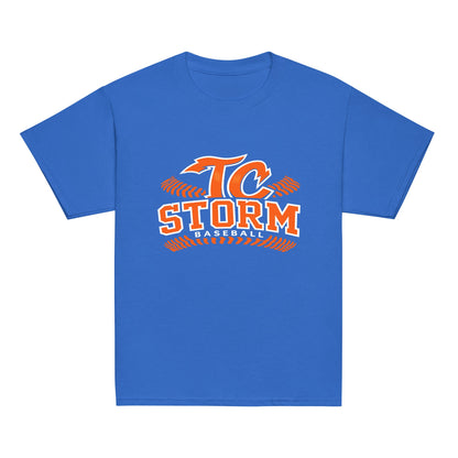 Classic | Youth T Shirt | TC Storm baseball | TC Seams Logo