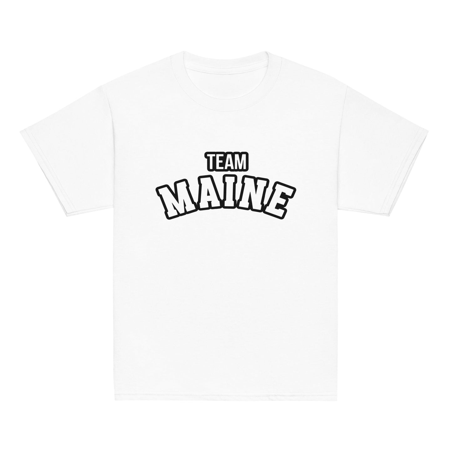 Classic | Youth T Shirt | Team Maine | Arch Mark Logo