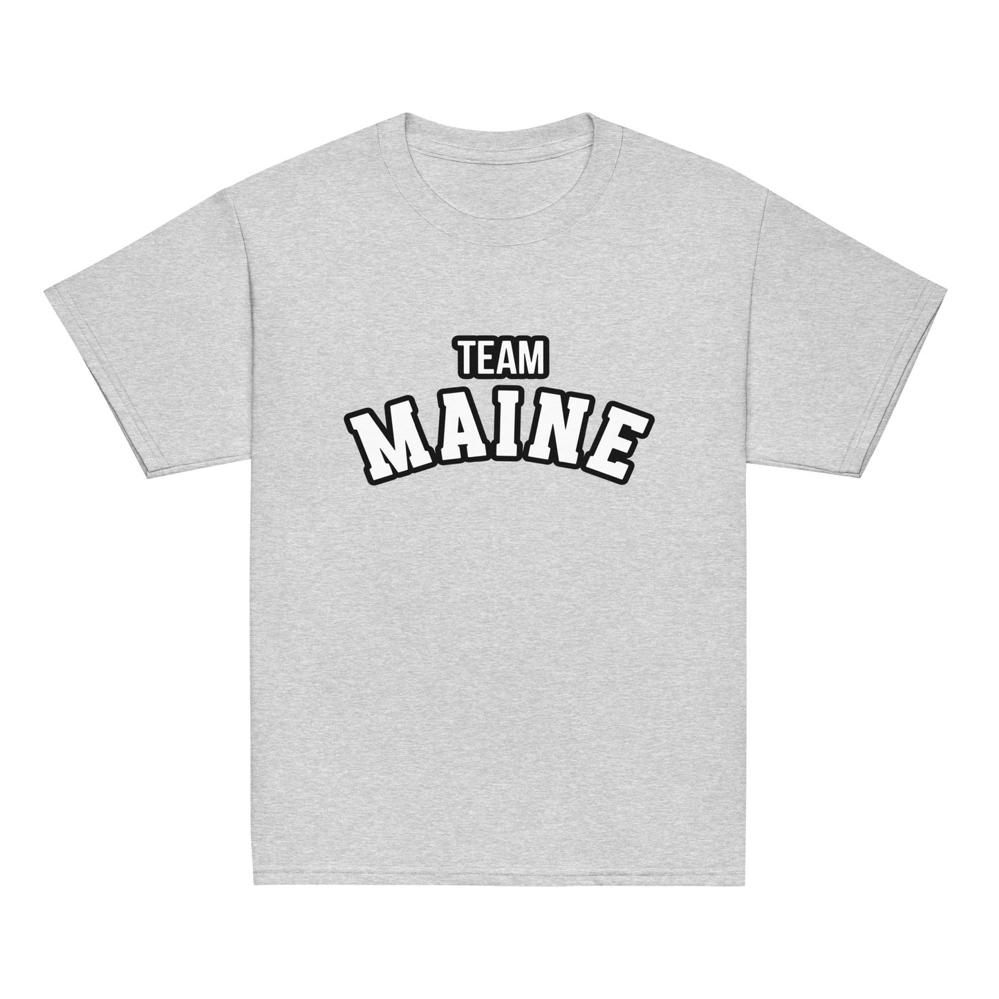 Classic | Youth T Shirt | Team Maine | Arch Mark Logo