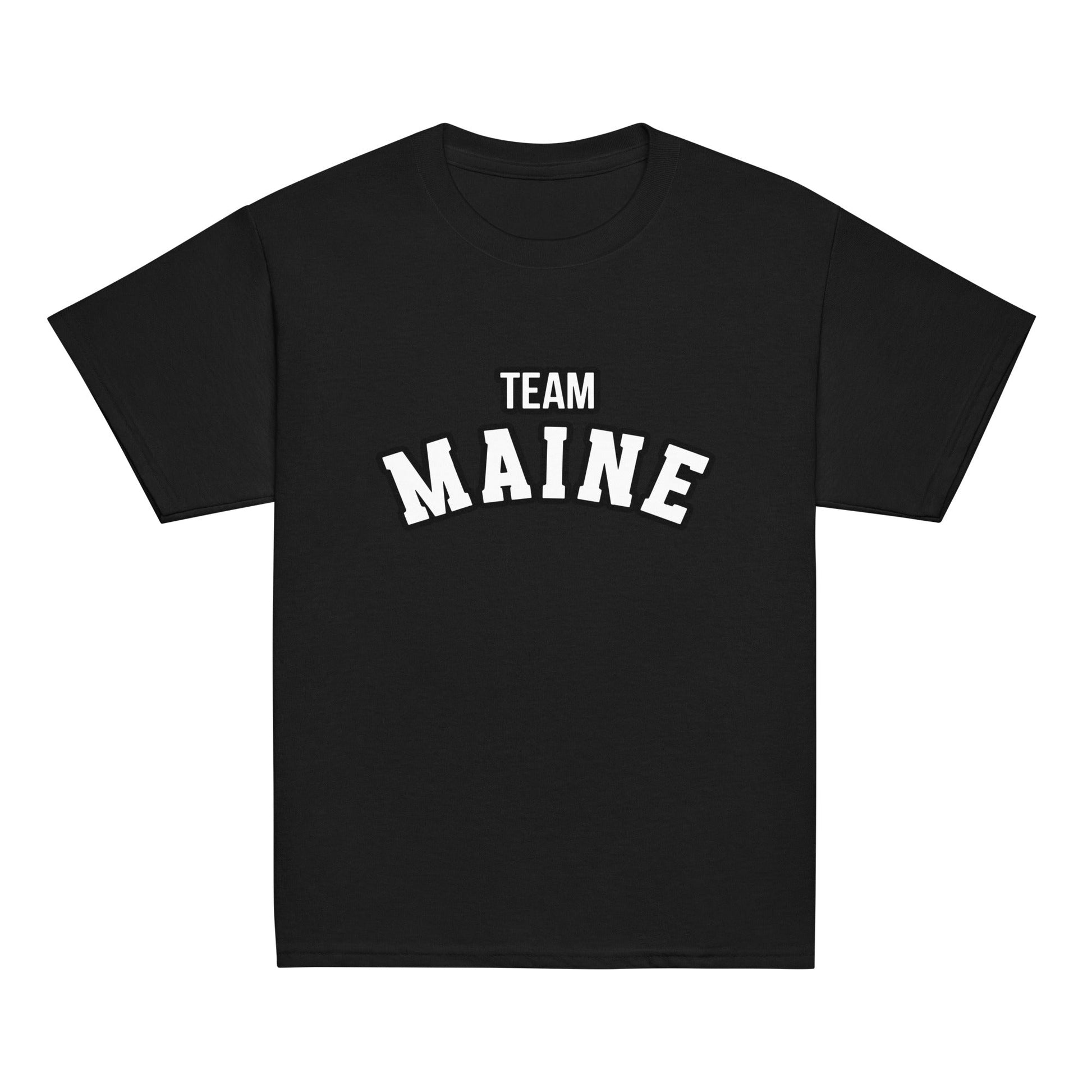 Classic | Youth T Shirt | Team Maine | Arch Mark Logo