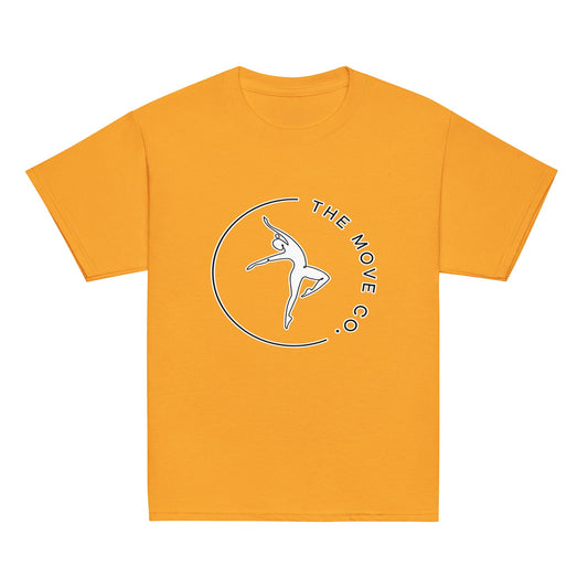 Classic | Youth T Shirt | The Move Co. | Dance Crest Logo