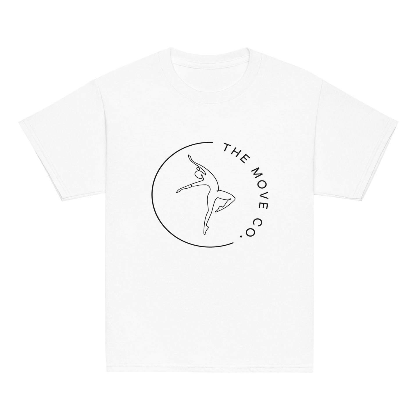 Classic | Youth T Shirt | The Move Co. | Dance Crest Logo