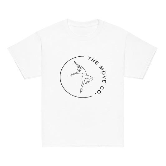 Classic | Youth T Shirt | The Move Co. | Dance Crest Logo