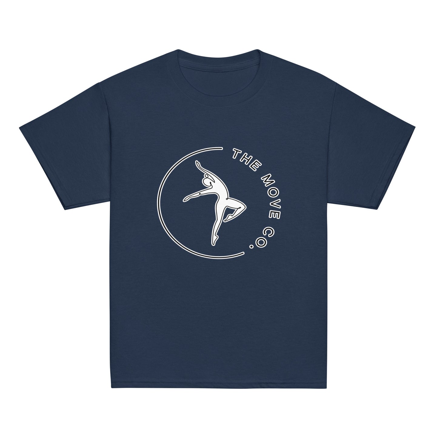 Classic | Youth T Shirt | The Move Co. | Dance Crest Logo