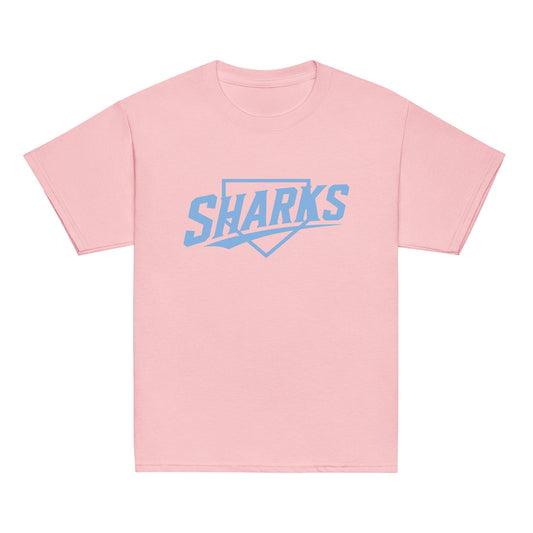 Classic | Youth T Shirt | The Sharks Baseball Team | Crest Logo
