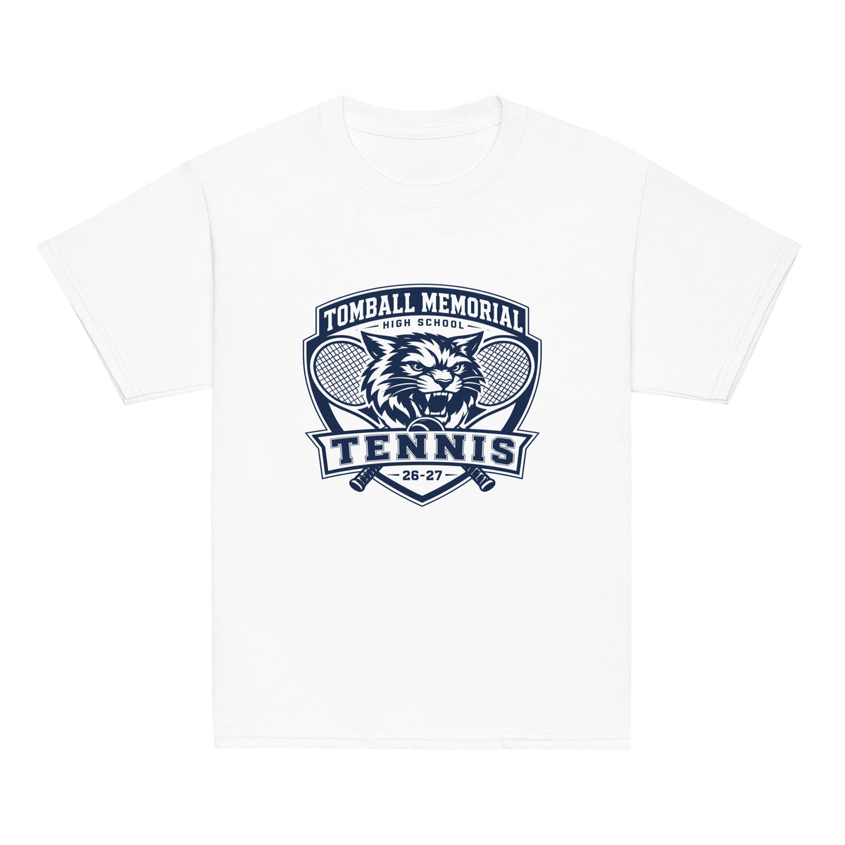 Classic | Youth T Shirt | TMHS Tennis | Shield Logo