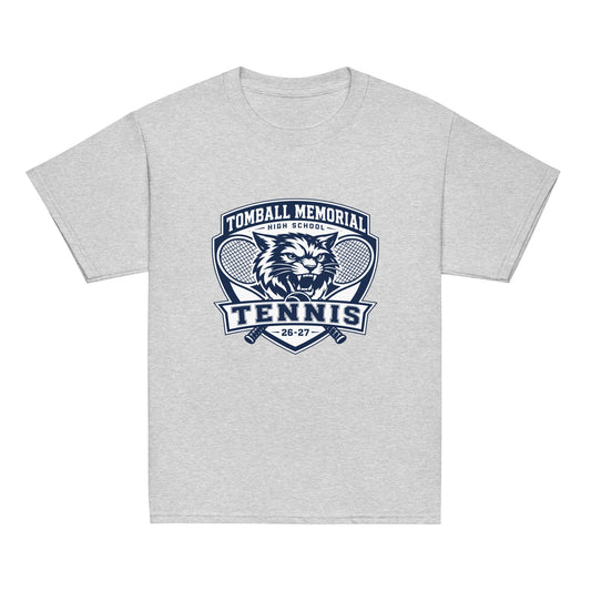 Classic | Youth T Shirt | TMHS Tennis | Shield Logo