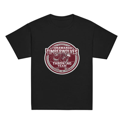 Classic | Youth T Shirt | Tonawanda High School Track and Field | Throwing Team Logo
