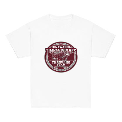 Classic | Youth T Shirt | Tonawanda High School Track and Field | Throwing Team Logo