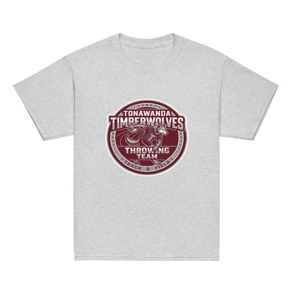Classic | Youth T Shirt | Tonawanda High School Track and Field | Throwing Team Logo
