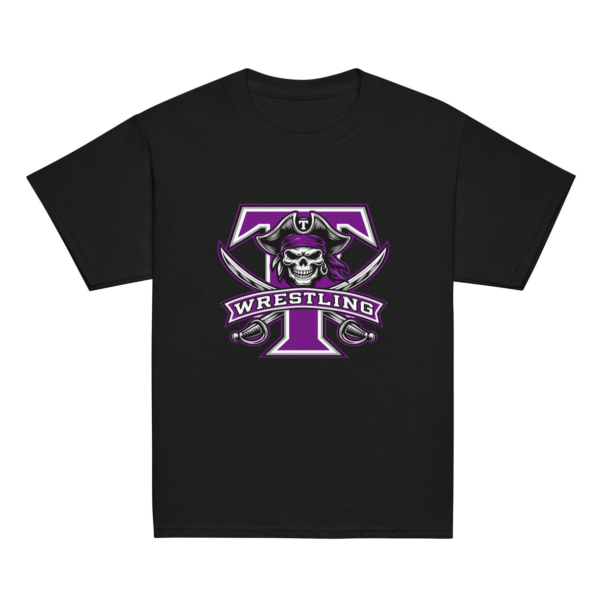 Classic | Youth T Shirt | Tottenville wrestling club | Emblem Logo