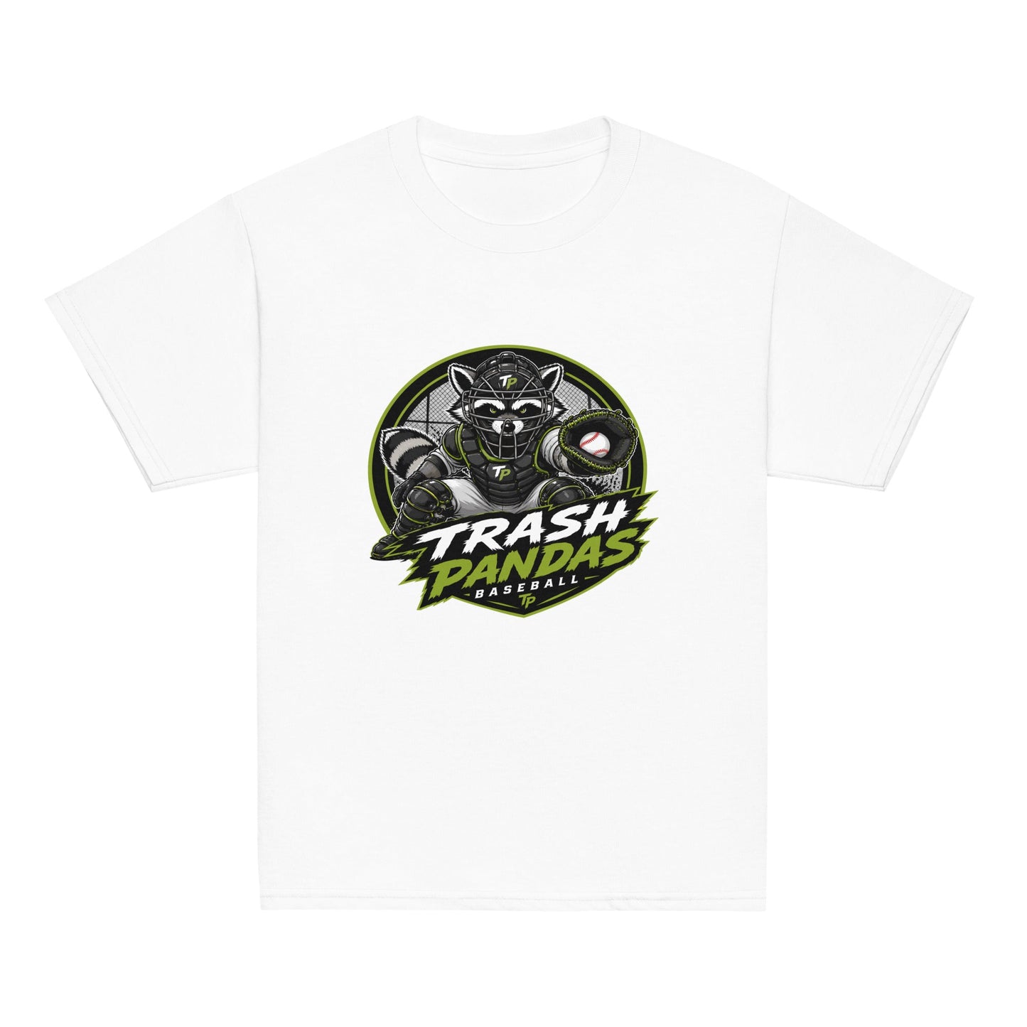 Classic | Youth T Shirt | Trash Pandas Baseball Organization | Athletics Logo