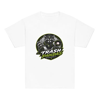 Classic | Youth T Shirt | Trash Pandas Baseball Organization | Athletics Logo