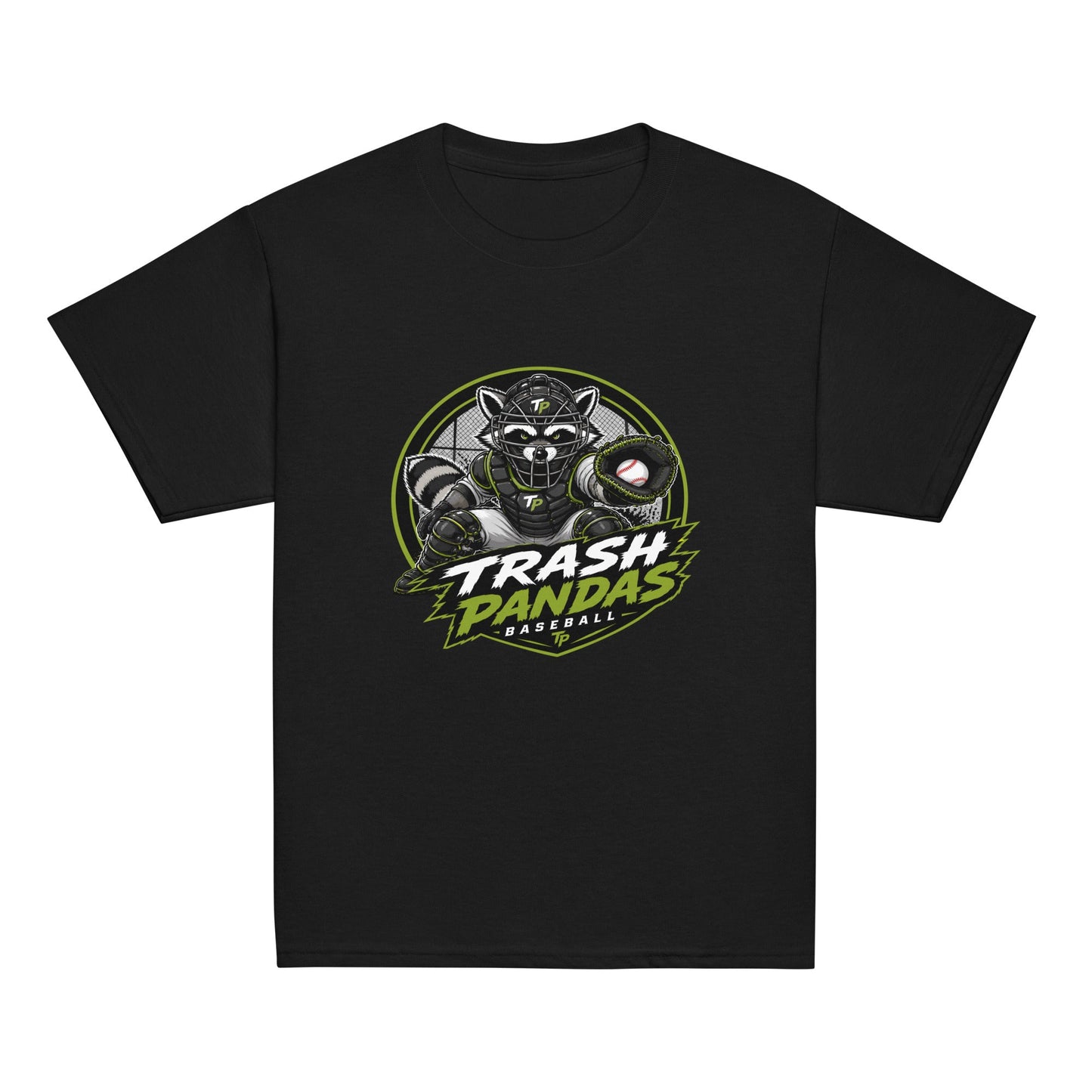 Classic | Youth T Shirt | Trash Pandas Baseball Organization | Athletics Logo