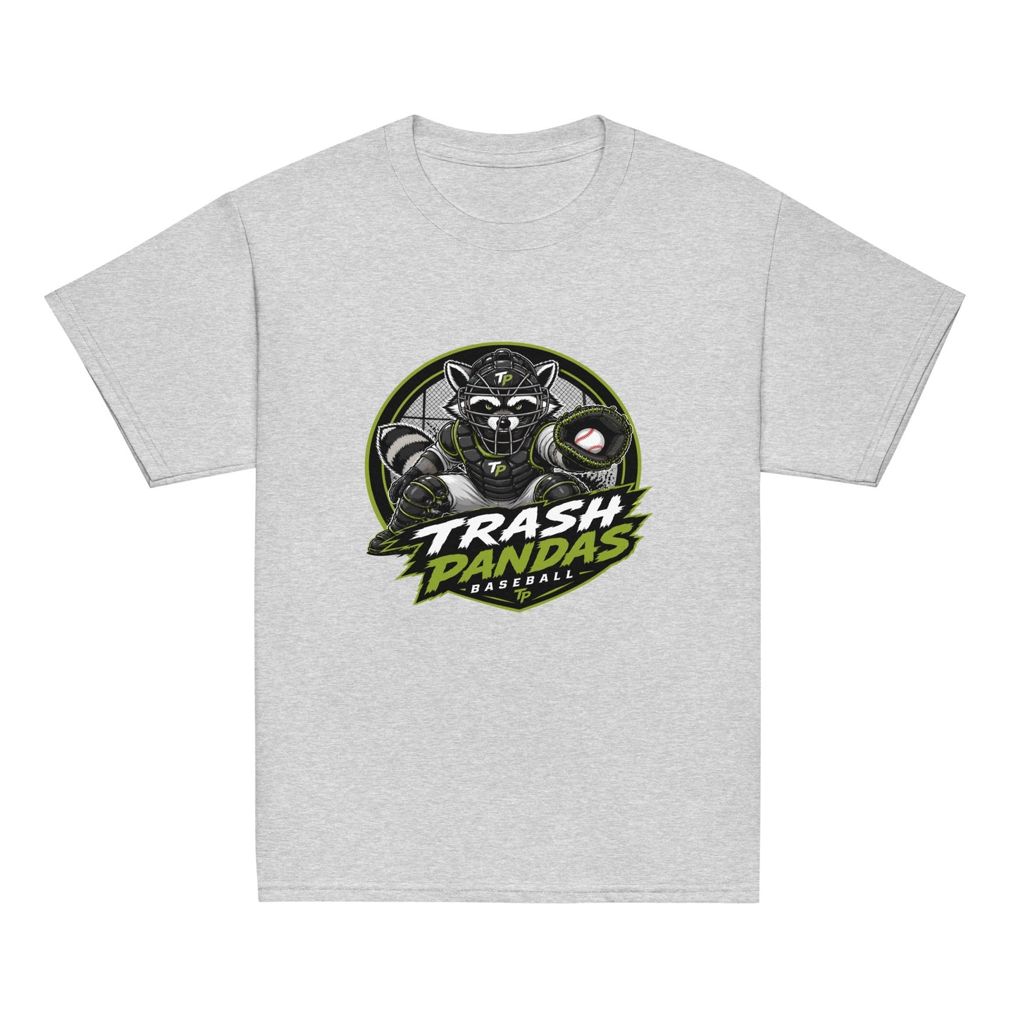 Classic | Youth T Shirt | Trash Pandas Baseball Organization | Athletics Logo
